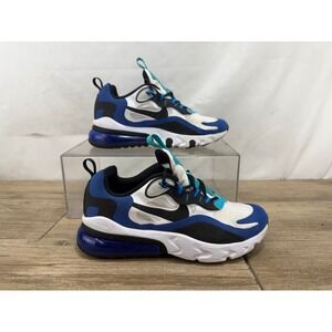 Nike Air Max 270 React Blue Void Photo Blue Sneakers BQ0103-105 Womens 5.5 / 4Y